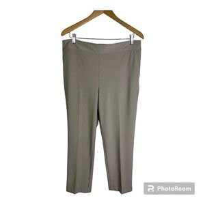 Maison D'Amelie Paris Pull on Pants Taupe Sz 12